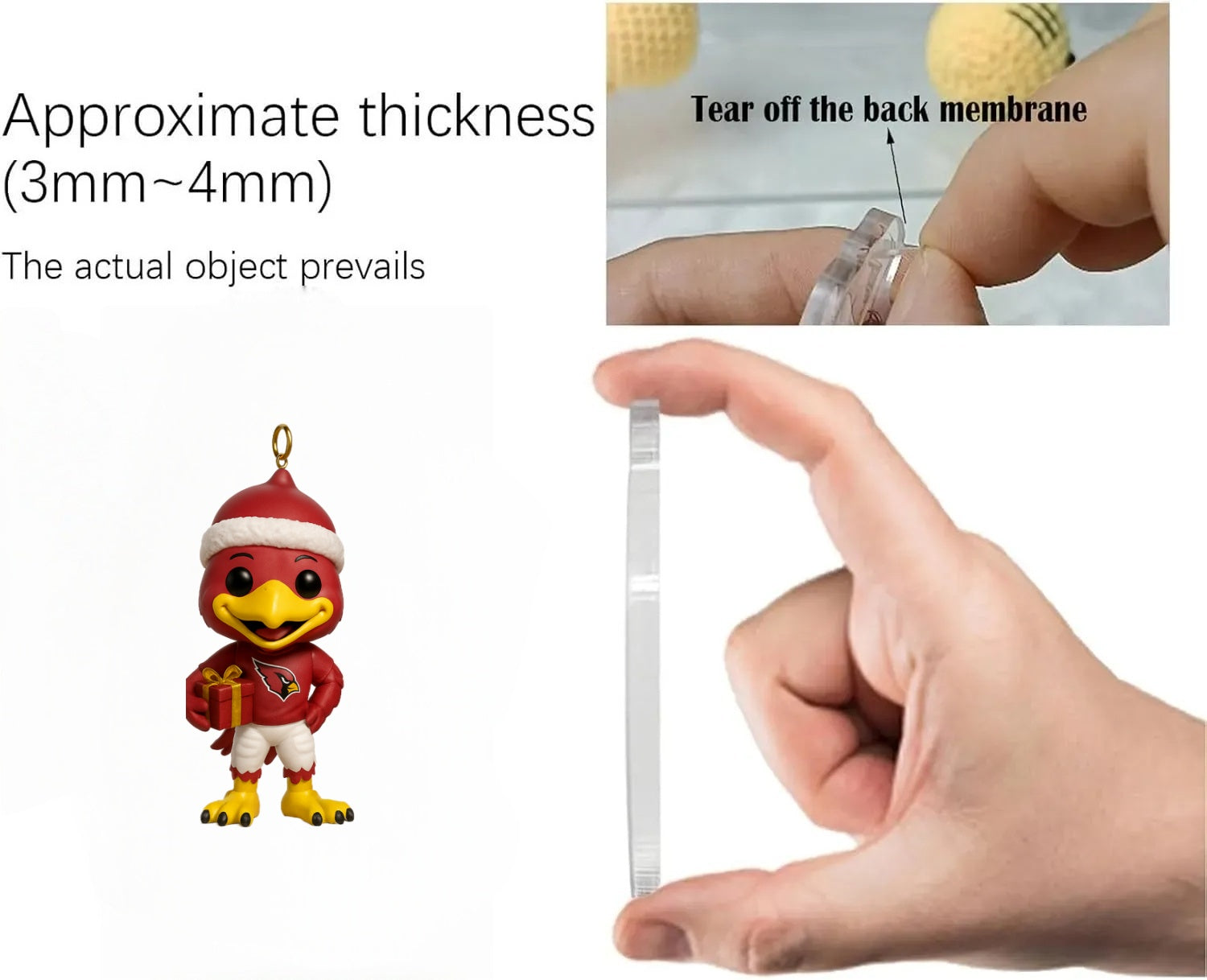 2025 Arizona Cardinals Advent Calendar -2D Acrylic