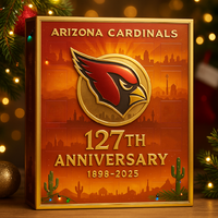 2025 Arizona Cardinals Advent Calendar -2D Acrylic