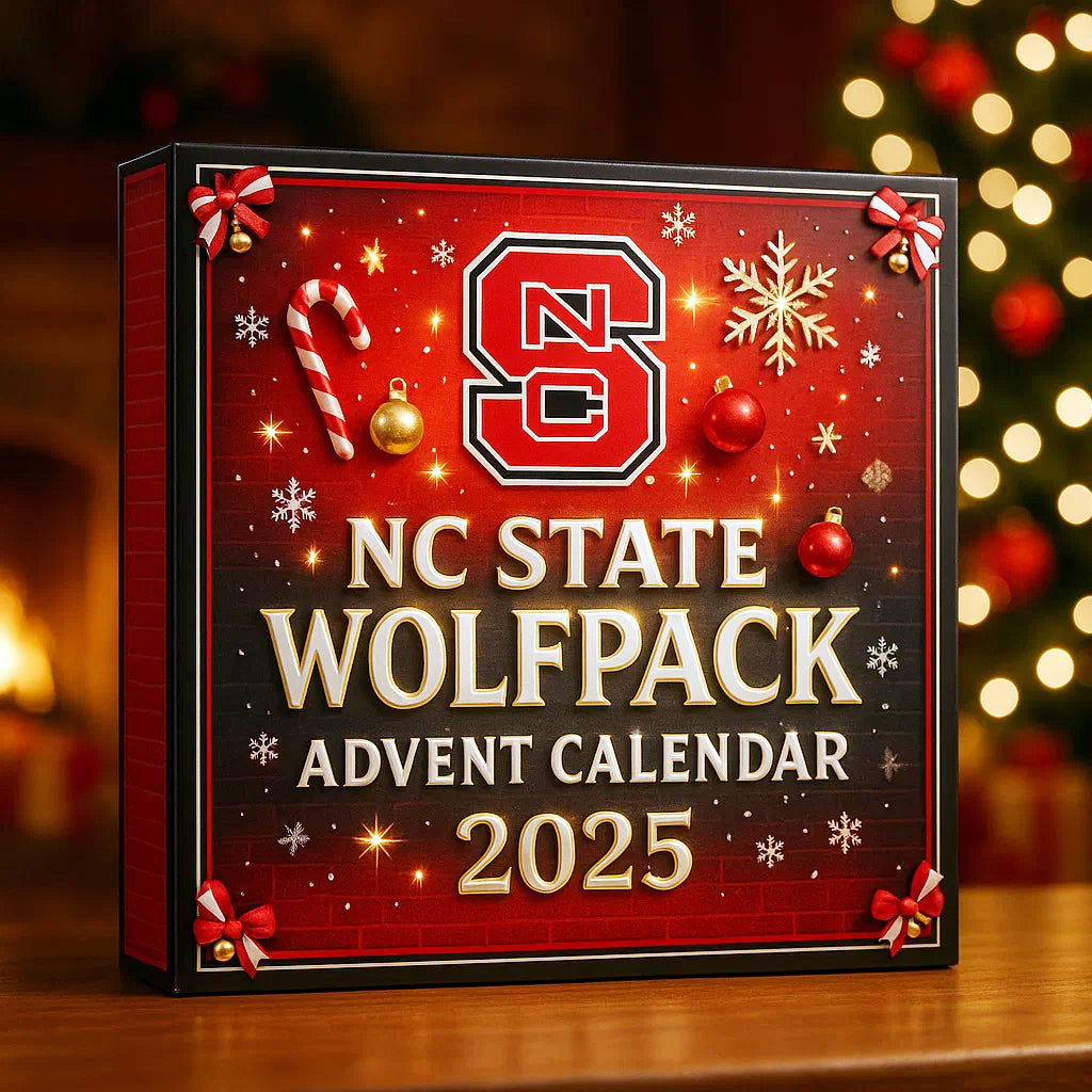 NC State Wolfpack Advent Calendar 2025 -2D Acrylic