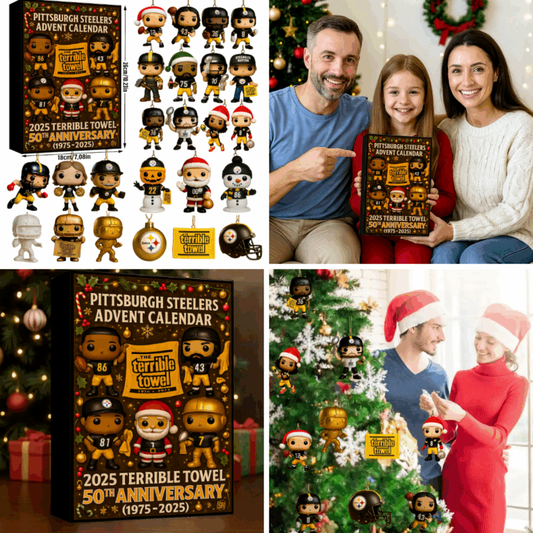 Pittsburgh Steelers 50th Anniversary Advent Calendar -2D Acrylic