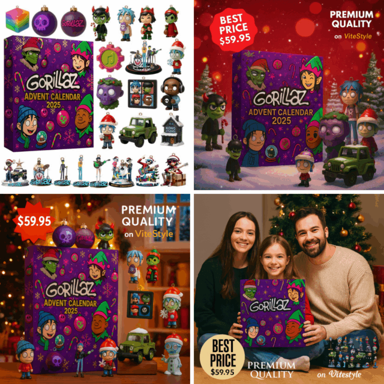 RELEASED Gorillaz Band Advent Calendar -2D Acrylic